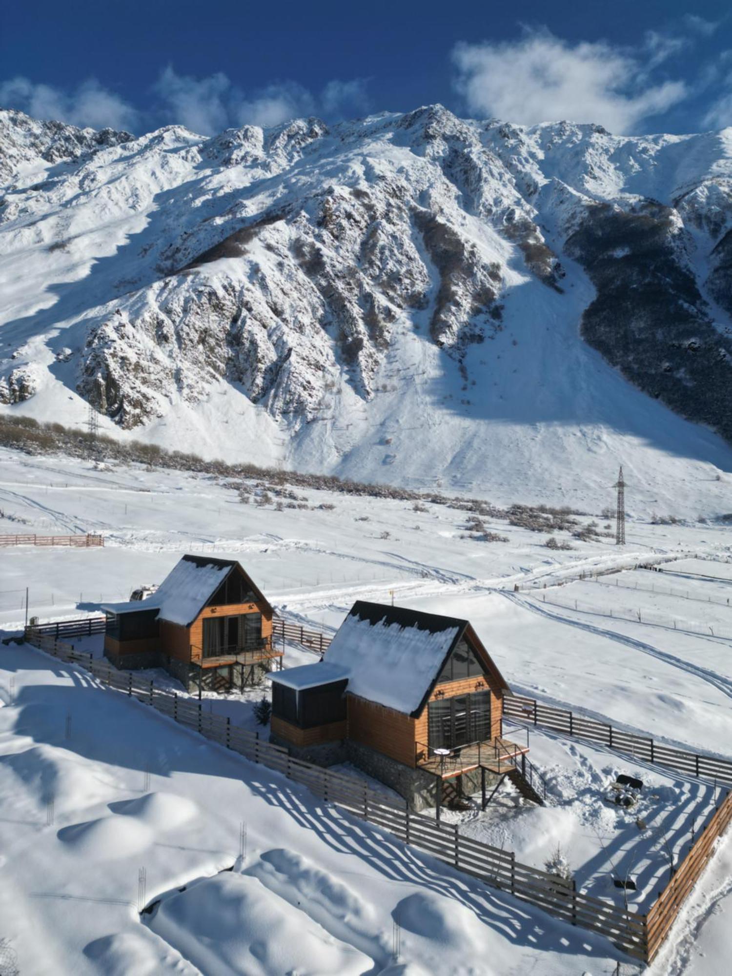 Traveler'S Cottages In Kazbegi エクステリア 写真
