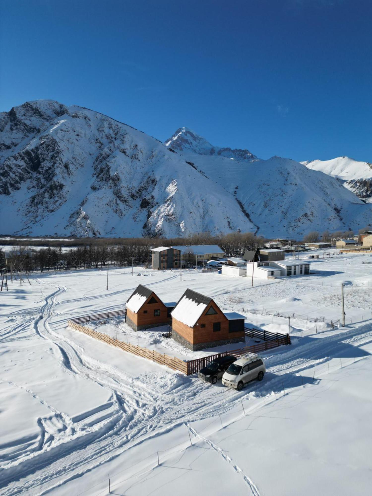 Traveler'S Cottages In Kazbegi エクステリア 写真